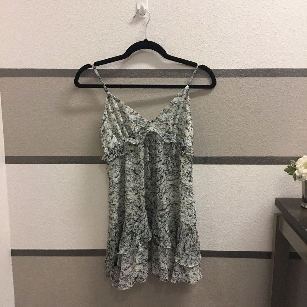 BCBGeneration Flowy Ruffle Camisole